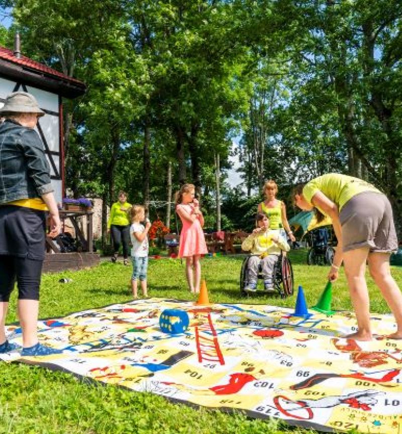 Projekts "Īpašo bērnu ģimeņu vasaras nometne "Taureņu vasaras 2022""